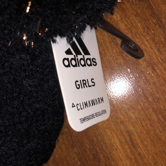 NWT Adidas youth twilight II Lurex Ballie Beanie - Picture 2 of 3